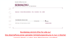 Desktop Screenshot of predigten.net